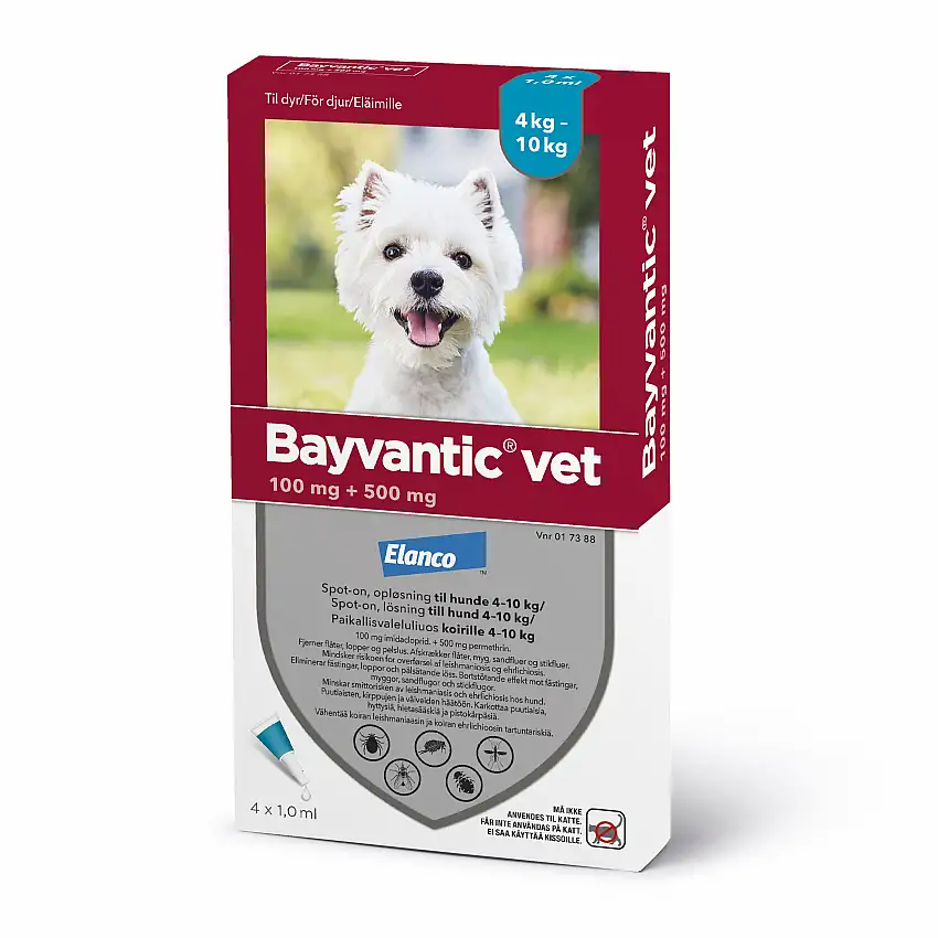 Bayvantic Vet., hunde 4-10 kg