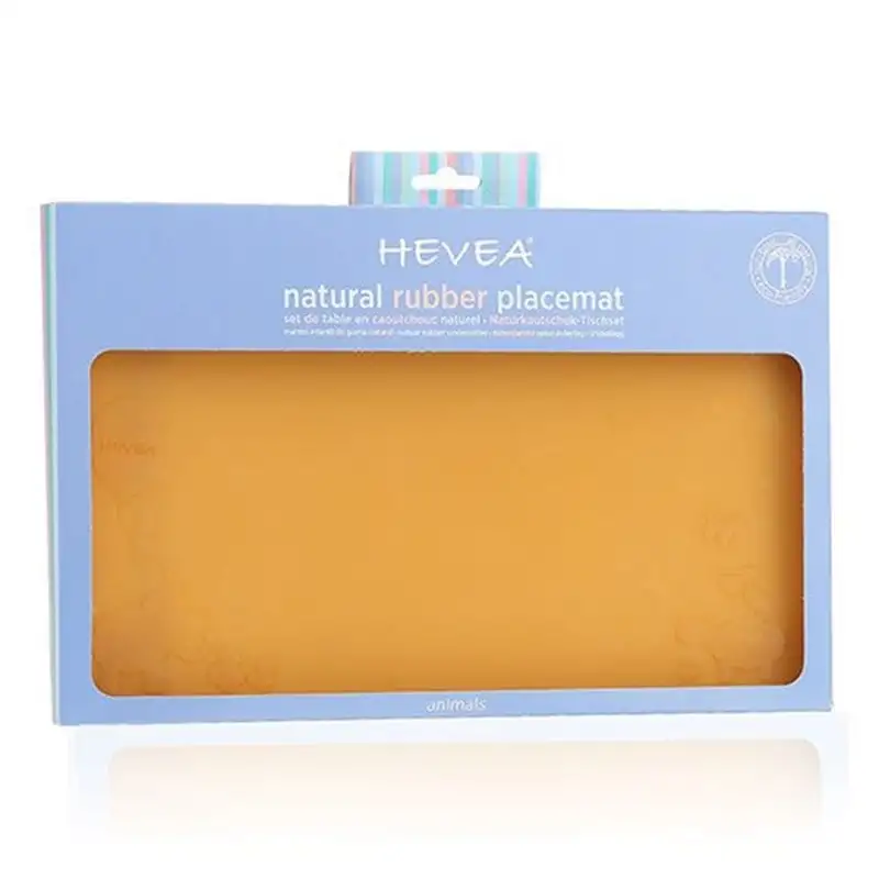 Hevea dækserviet naturgummi (1 stk)