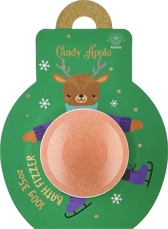 Badebombe, AUR-1885, æble i karamel 77410764