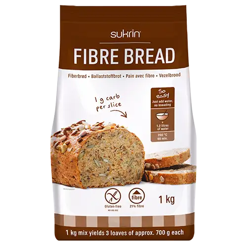 Sukrin Fibrebrød Mix (1 kg)