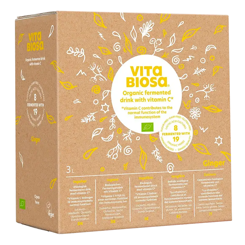 Vita Biosa Ingefær Ø bag-in-box (3 liter)