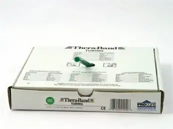 Thera-band rund elastik 7,5m - Grøn - Hårdhed 3