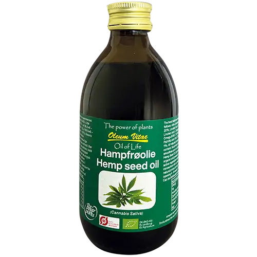 Livets Olie - Oil of life Hampefrøolie Ø (250 ml)