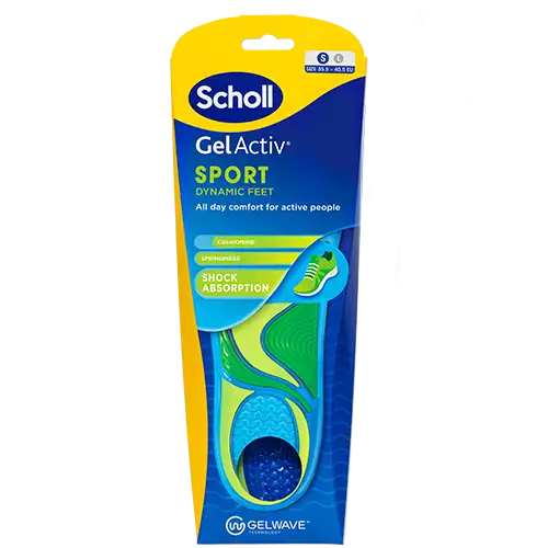 Scholl Gel Activ Insole Sport (S) (1 sæt)