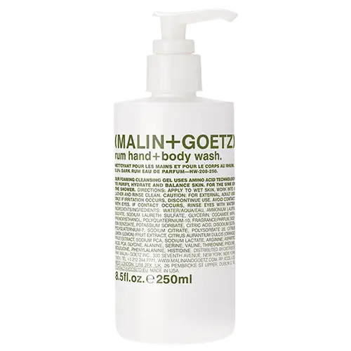 Malin+Goetz Rum Hand + Body Wash (250 ml)
