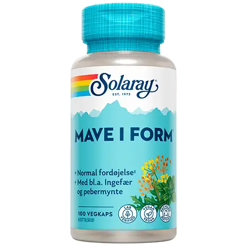 Solaray Mave i Form (100 kapsler)