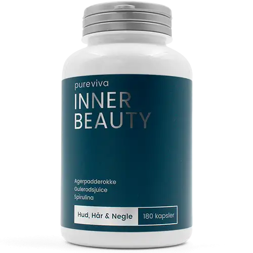 Pureviva Inner Beauty Hud, Hår og Negle (180 kaps)
