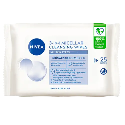 Nivea Micellar Wipes (25 stk)