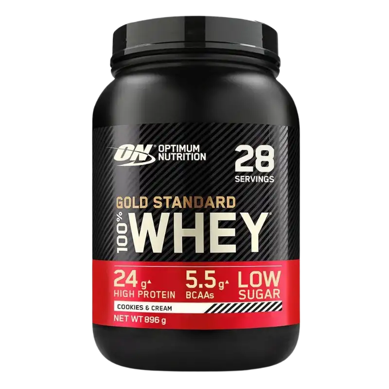Optimum Nutrition 100% Whey Gold Standard Cookies & Cream (896 g)