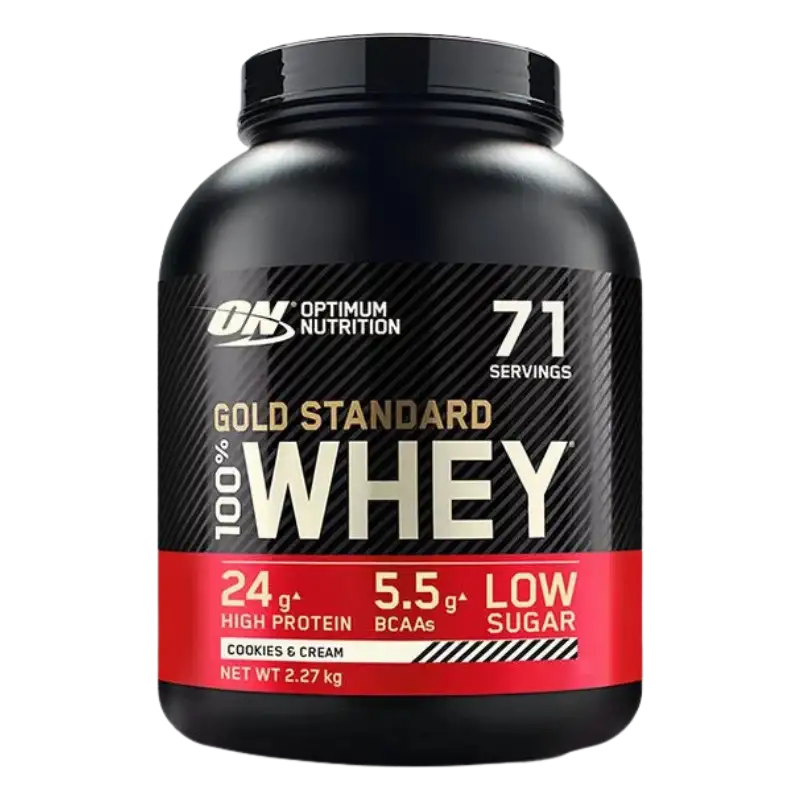 Optimum Nutrition 100% Whey Gold Standard Cookies & Cream (2270 g)