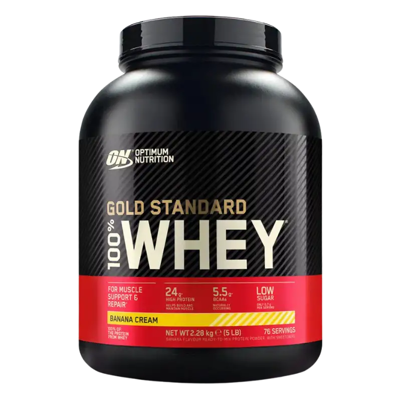 Optimum Nutrition 100% Whey Gold Standard Banana Cream (2280 g)