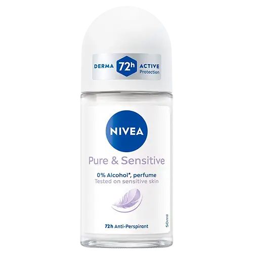 Nivea Pure & Sensitive Female Roll On (50 ml)
