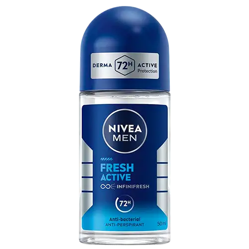 Nivea For Men Fresh Active Male Roll On (50 ml)