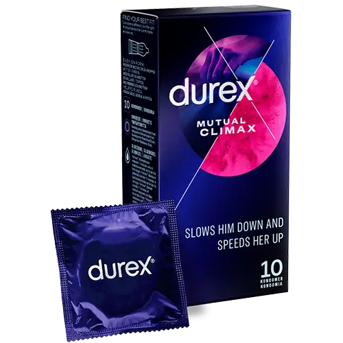 Durex Mutual Climax Kondomer (10 stk)