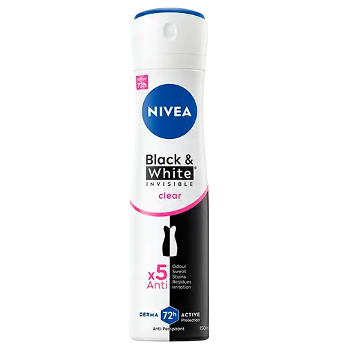 Nivea Black & White Original Female Spray (150 ml)