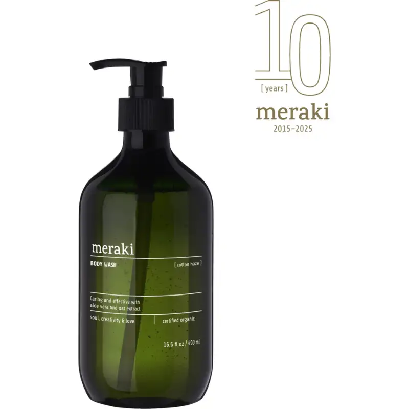 Meraki Body Wash Cotton Haze (490 ml)