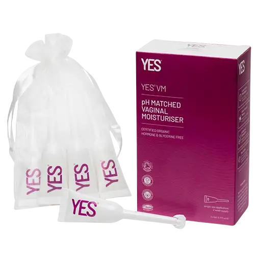 YES vaginal fugtgiver 6 x 5 ml vandbaseret