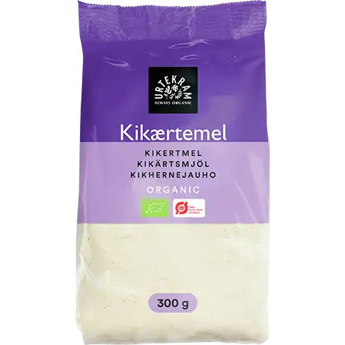 Urtekram Kikærtemel Ø (300 g)