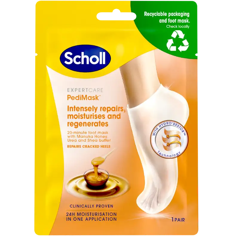 Scholl PediMask Manuka Honey (1 sæt)
