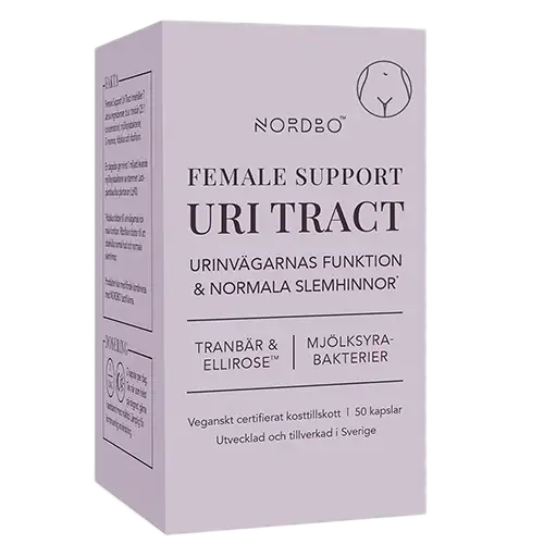 Nordbo Vegan Female Support UriTract (90 kaps)