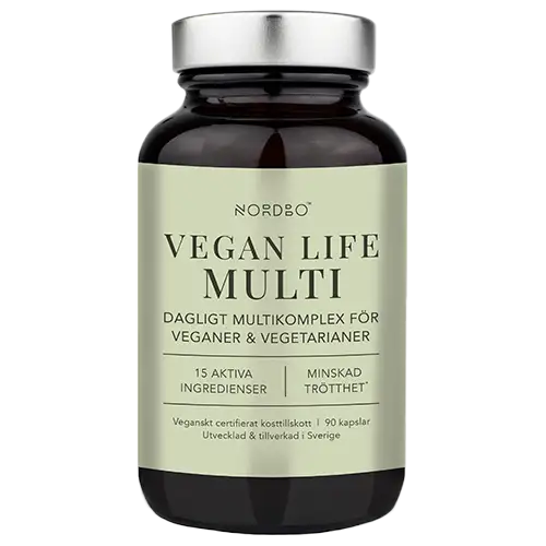 Nordbo Vegan Life Multi (90 kaps)