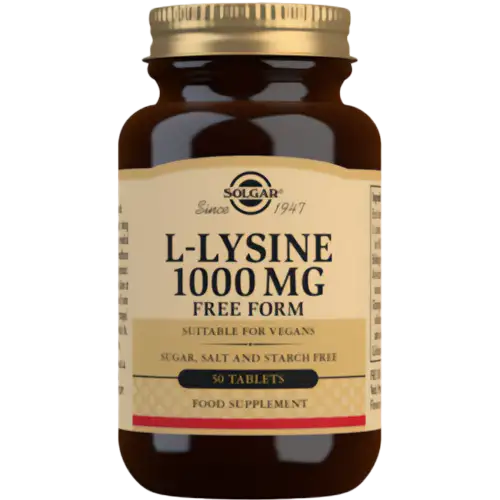 Solgar L-Lysine 1000 mg (50 tabl)