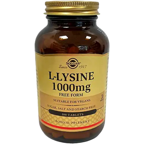 Solgar L-Lysine 1000 mg (100 tabl)