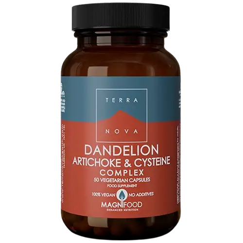 Terranova Dandelion, Artichoke & Cysteine Complex (50 kaps)