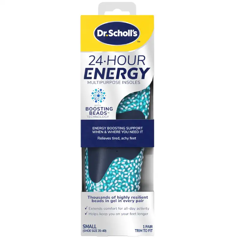 Scholl 24hr Energy Insoles (S) (1 sæt)