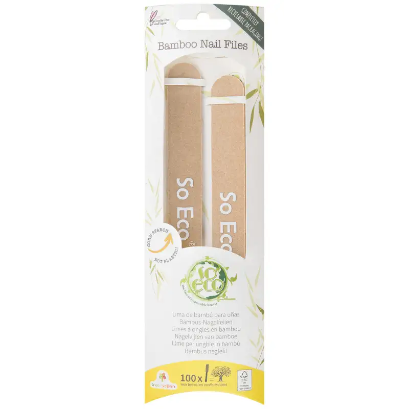 So Eco 2 Bamboo Nail Files (1 stk)
