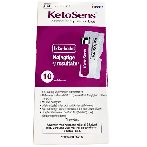 CareSens Pro Teststrimler Keton (10 stk)
