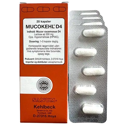 SANUM Mucokehl D4 (30 kaps)