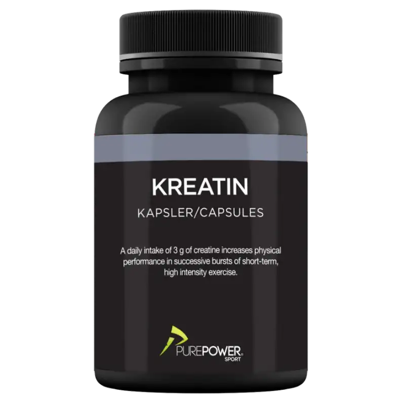 PurePower Kreatin kapsler (120 stk)