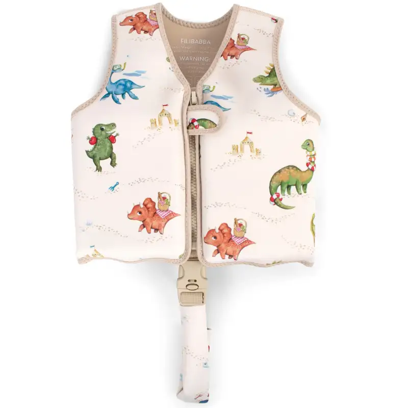 Filibabba Svømmevest 1-2 år - Dino Beach (1 stk)