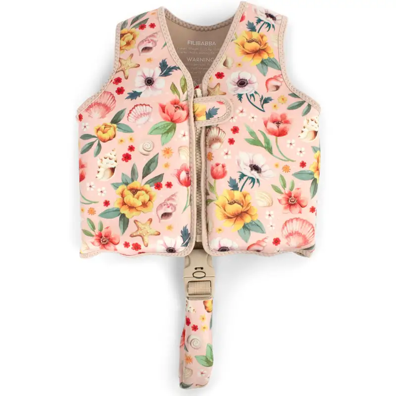 Filibabba Svømmevest 2-4 år - Ocean Blossom (1 stk)