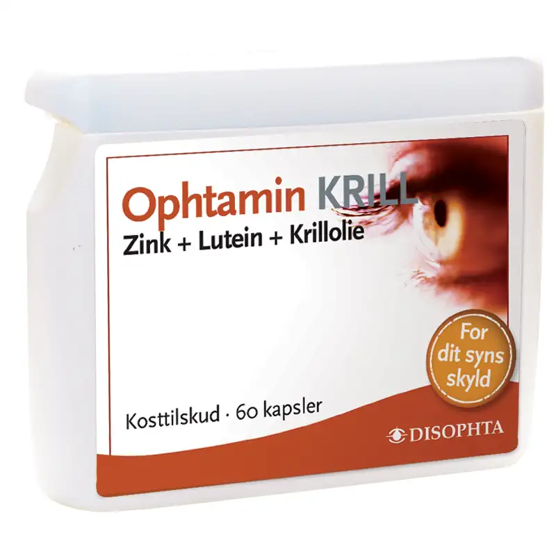 Ophtamin Krill + Lutein (60 kaps)