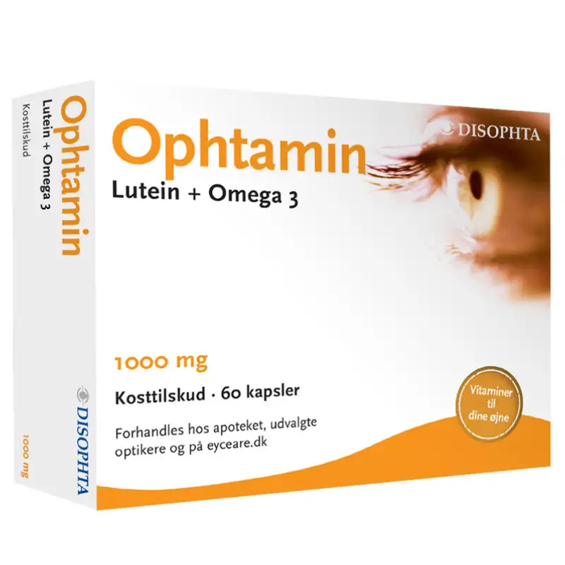 Ophtamin Lutein + Omega 3 (60 kaps)