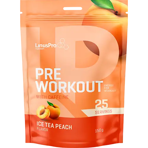 LinusPro Pre-Workout Ice Tea Peach (150 g)