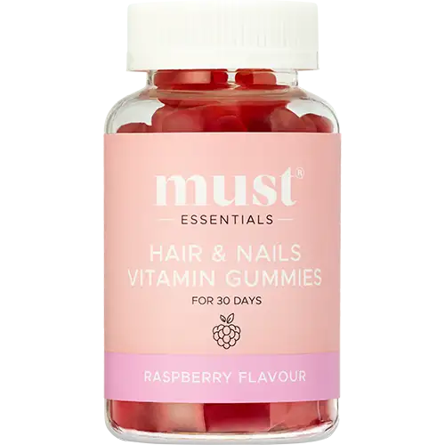 Must Essentials Vitamin Gummies Hair & Nails (60 stk)