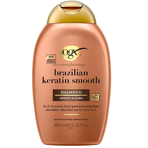 OGX Brazilian Keratin Smooth Shampoo (385 ml)