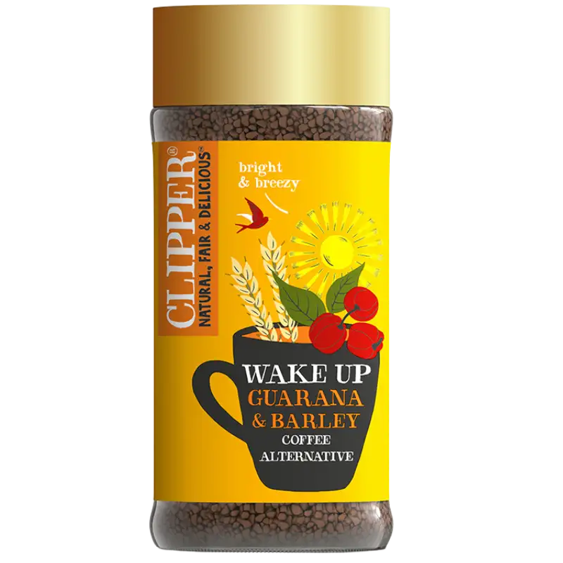 Clipper WAKE UP Kornkaffe m. guarana (125 g)