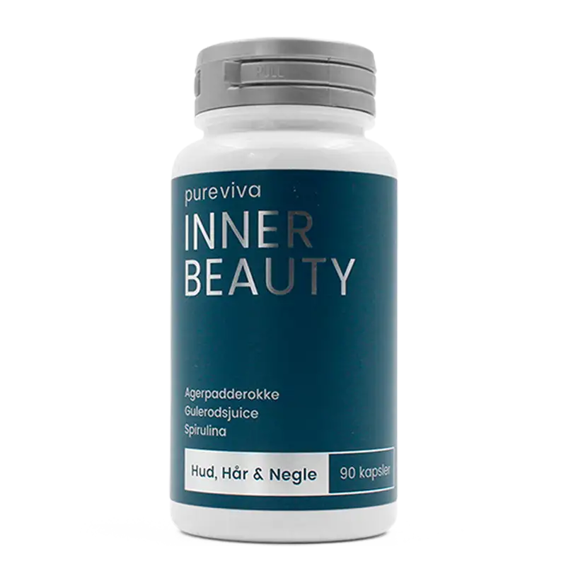 Pureviva Inner Beauty Hud, Hår & Negle (90 kap)