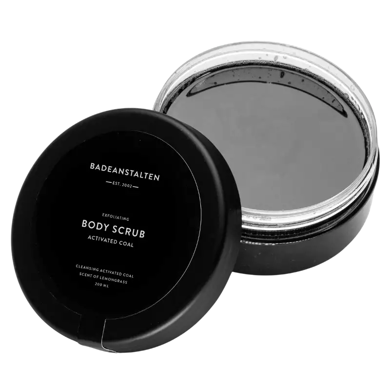 Badeanstalten Bodyscrub Aktivt Kul (200 ml)