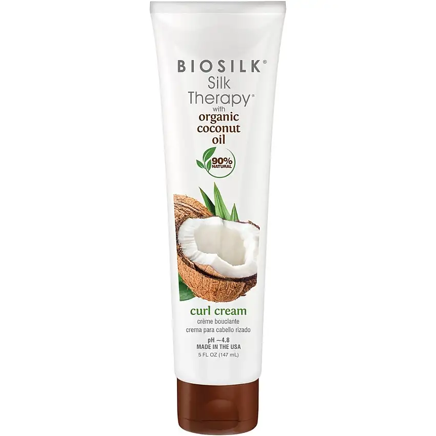 BIOSILK Silk Therapy with Natural Coconut Oil Curl Cream 148 ml