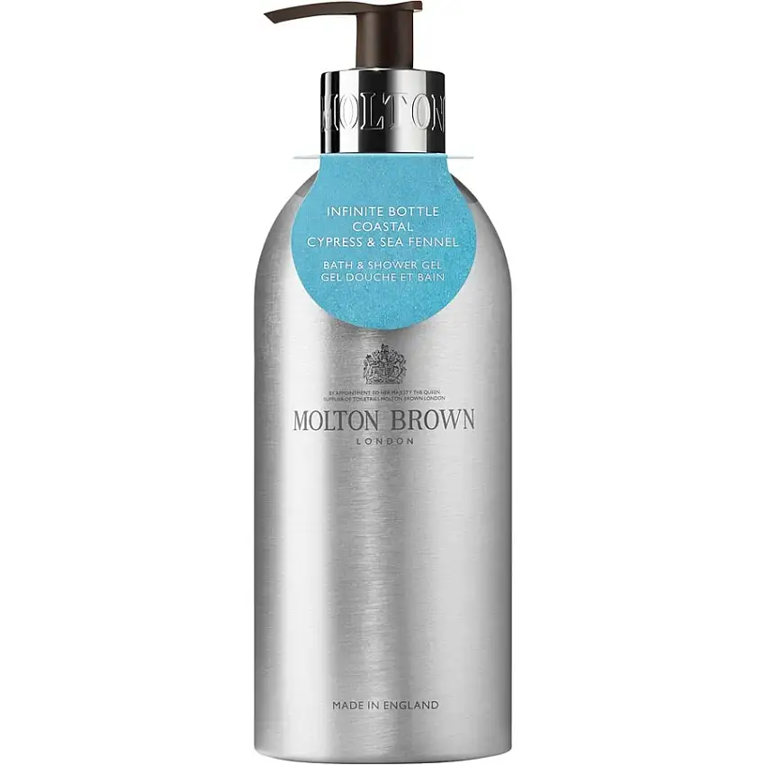 Molton Brown Kystnær Cypres & Strandfennikel Bath & Shower Gel Infinite Bottle 400 ml
