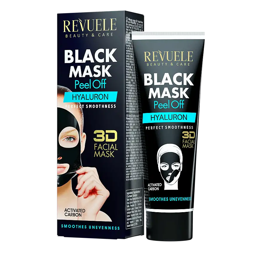 Revuele Black Mask Peel Off Hyaluron 80 ml