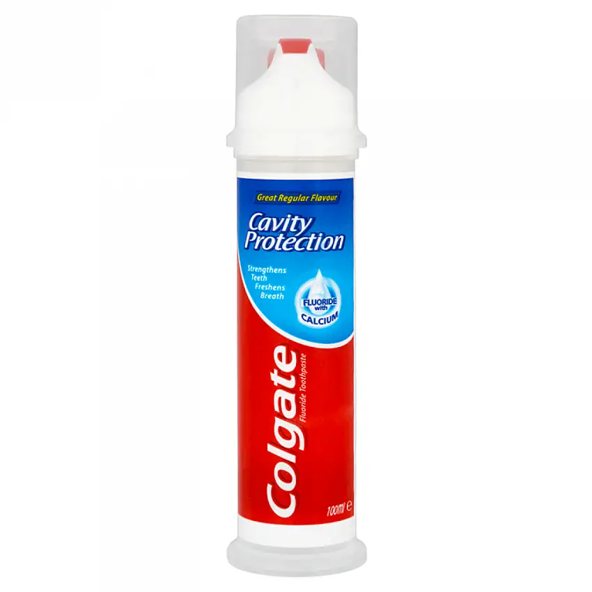Colgate Cavity Protection Tandpasta Pumpe 100 ml