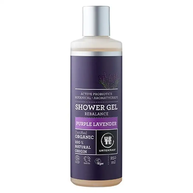 Urtekram Purple Lavender Shower Gel (250 ml)