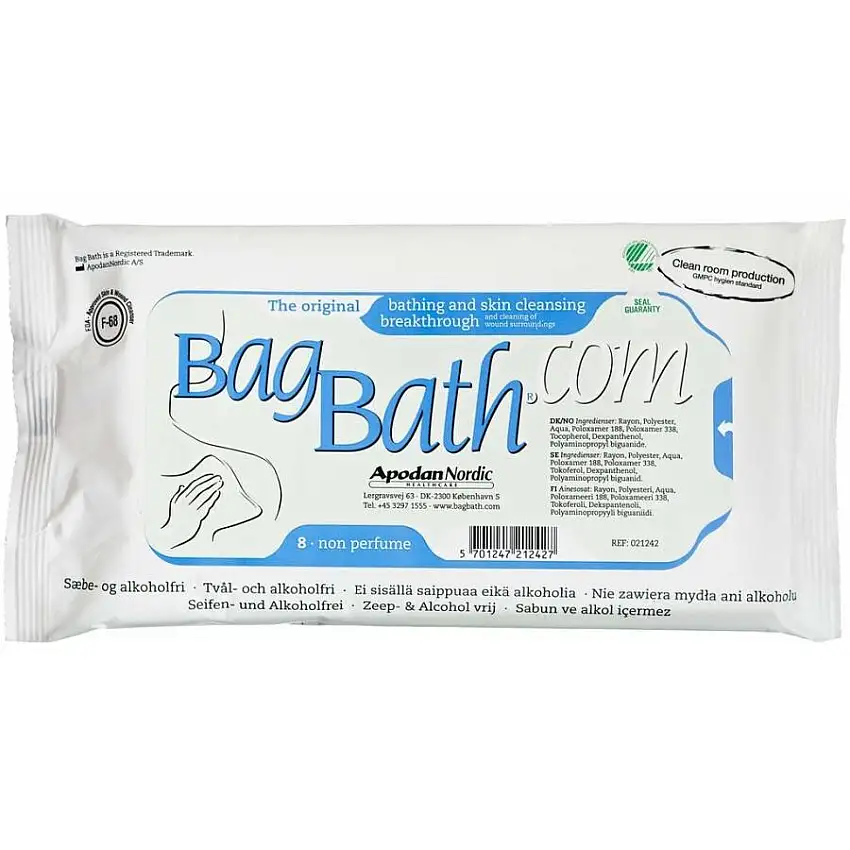 BagBath Sengebad og Vaskeklud