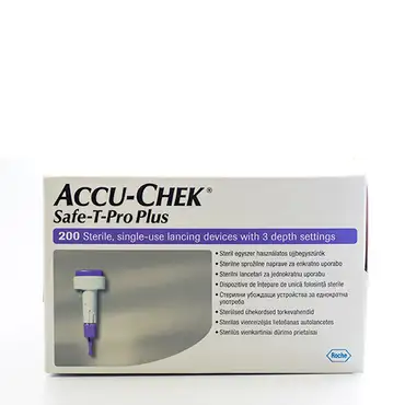 Accu-Chek Safe-T-Pro Plus engangsfingerprikker
